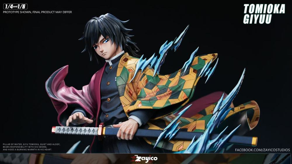 [Preorder] Zayico Studio - Tomioka Giyu - Kimetsu No Yaiba Resin Statue