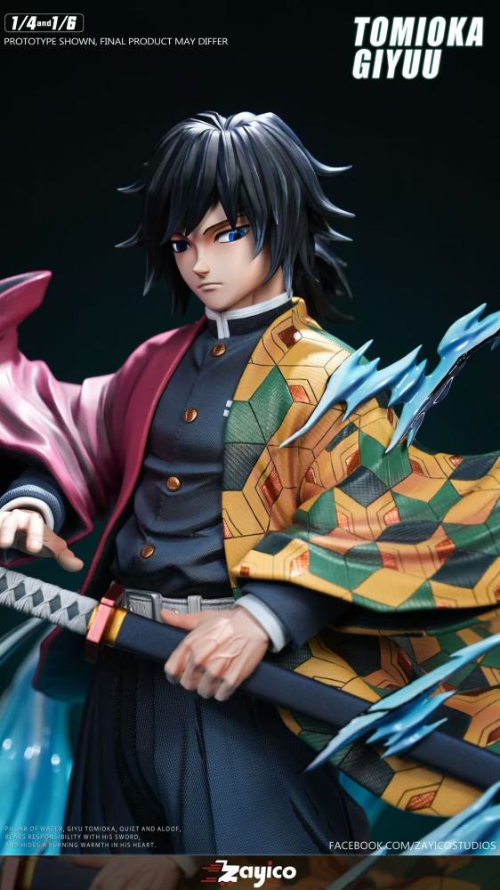 [Preorder] Zayico Studio - Tomioka Giyu - Kimetsu No Yaiba Resin Statue