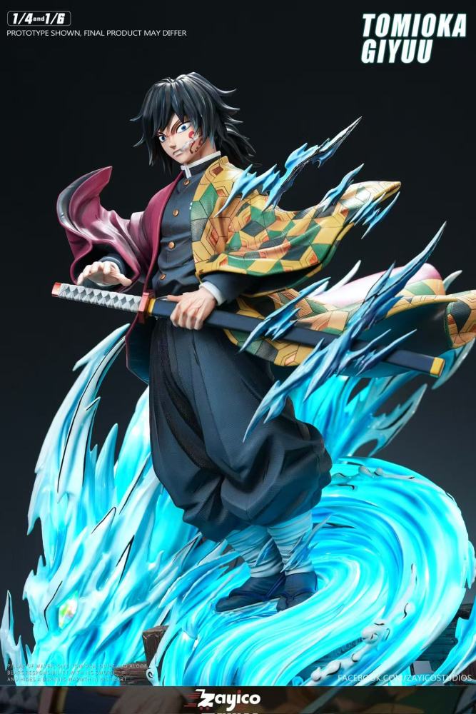 [Preorder] Zayico Studio - Tomioka Giyu - Kimetsu No Yaiba Resin Statue