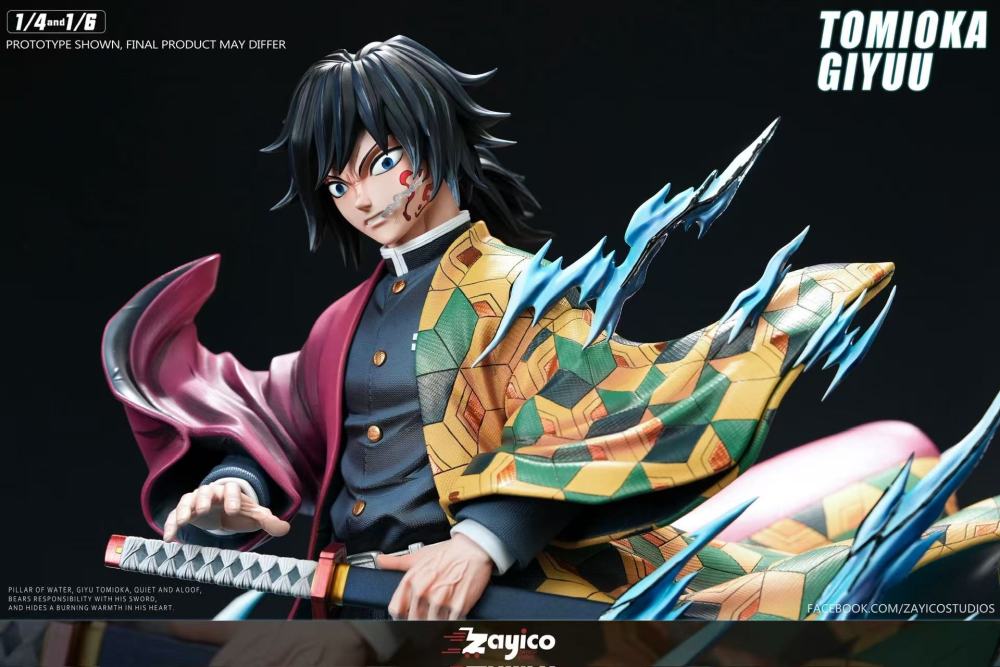 [Preorder] Zayico Studio - Tomioka Giyu - Kimetsu No Yaiba Resin Statue