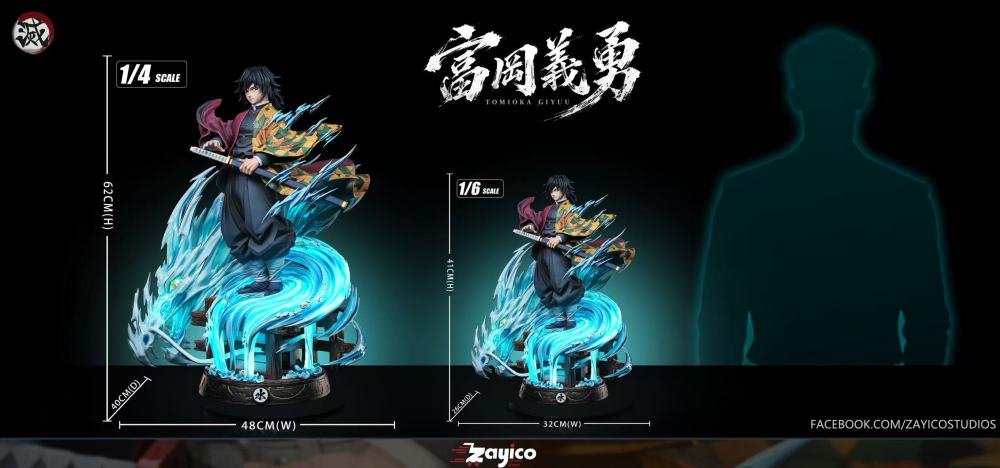 [Preorder] Zayico Studio - Tomioka Giyu - Kimetsu No Yaiba Resin Statue