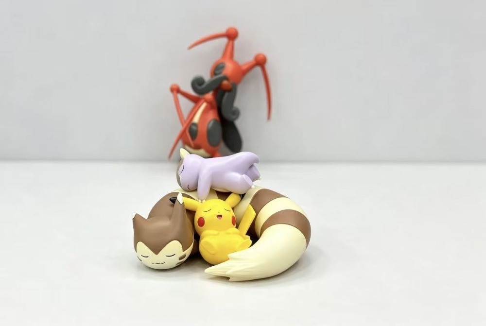 Fjrod Studio - Pikachus Nap Time - Pokemon Resin Statue
