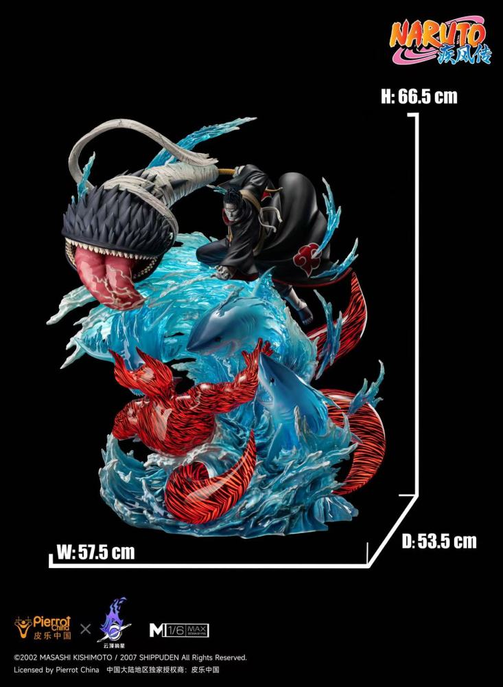 [Preorder] Pickstar Studio - Hoshigaki Kisame - Naruto Licensed Statue