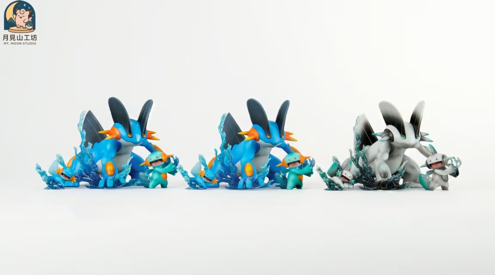 MT Moon Studio - Swampert Evolution - Pokemon Scale World