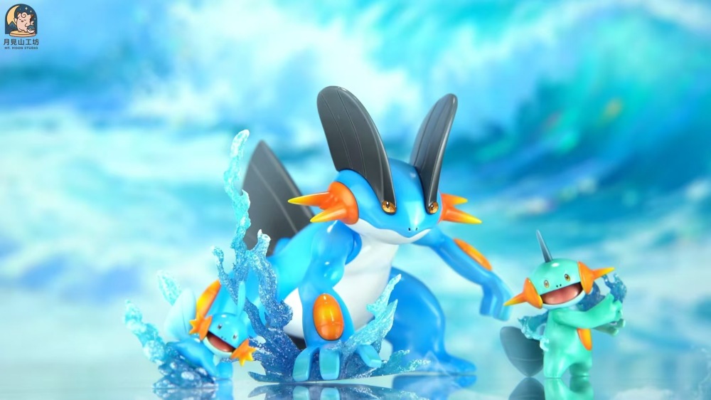 MT Moon Studio - Swampert Evolution - Pokemon Scale World