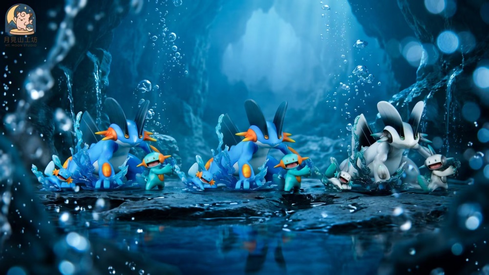 MT Moon Studio - Swampert Evolution - Pokemon Scale World