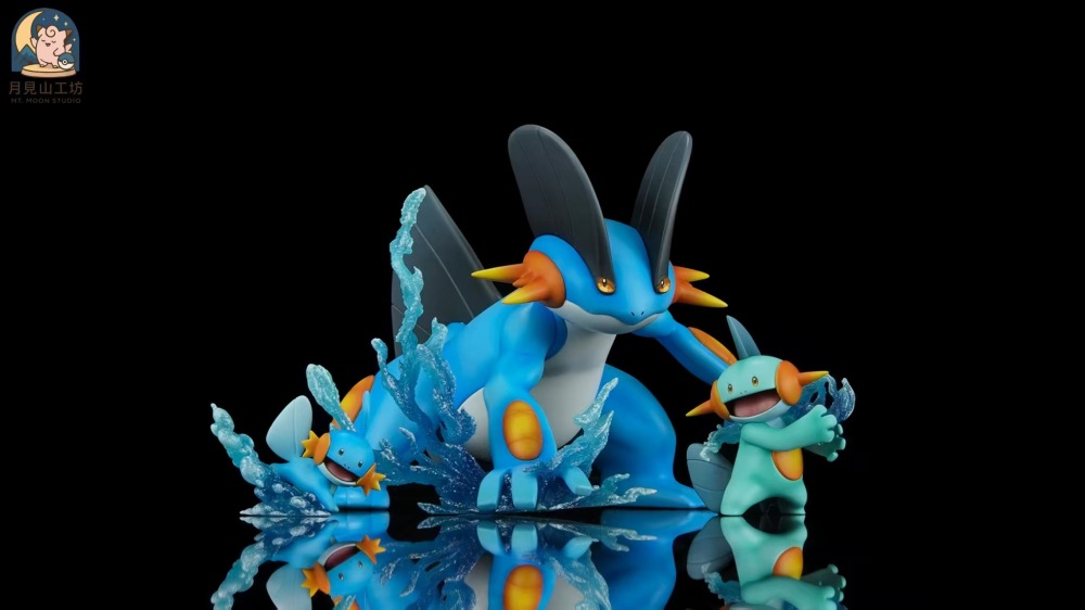 MT Moon Studio - Swampert Evolution - Pokemon Scale World
