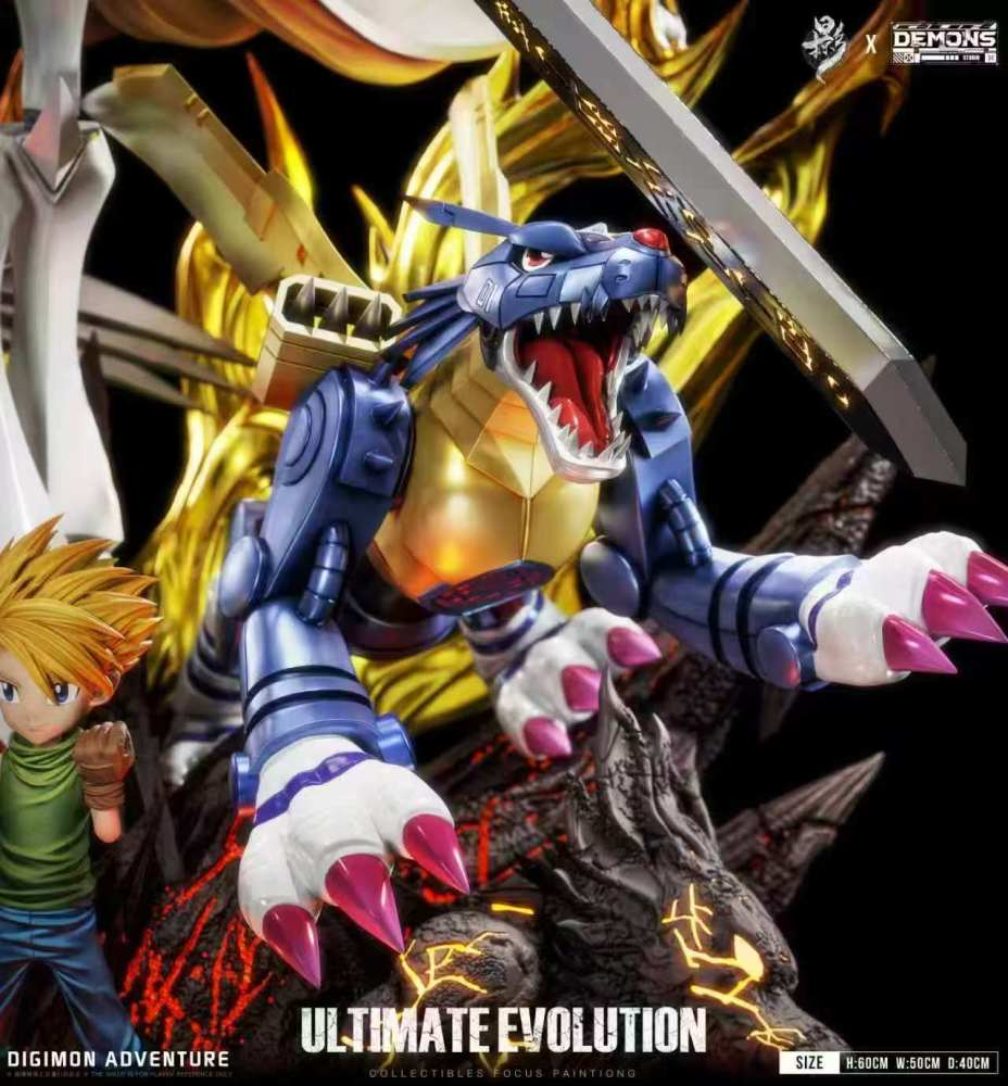 [Preorder] Lue Ying Studio x Demons Studio - Omegamon - Digimon Resin Statue