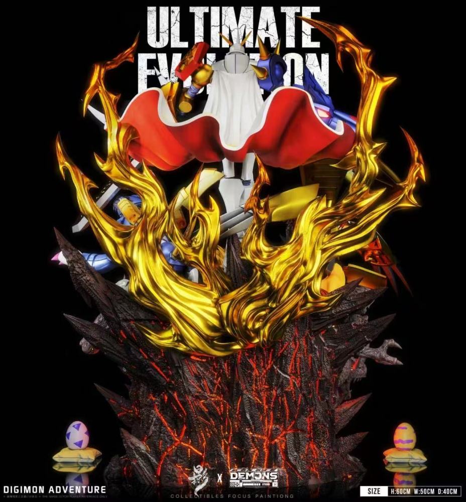 [Preorder] Lue Ying Studio x Demons Studio - Omegamon - Digimon Resin Statue
