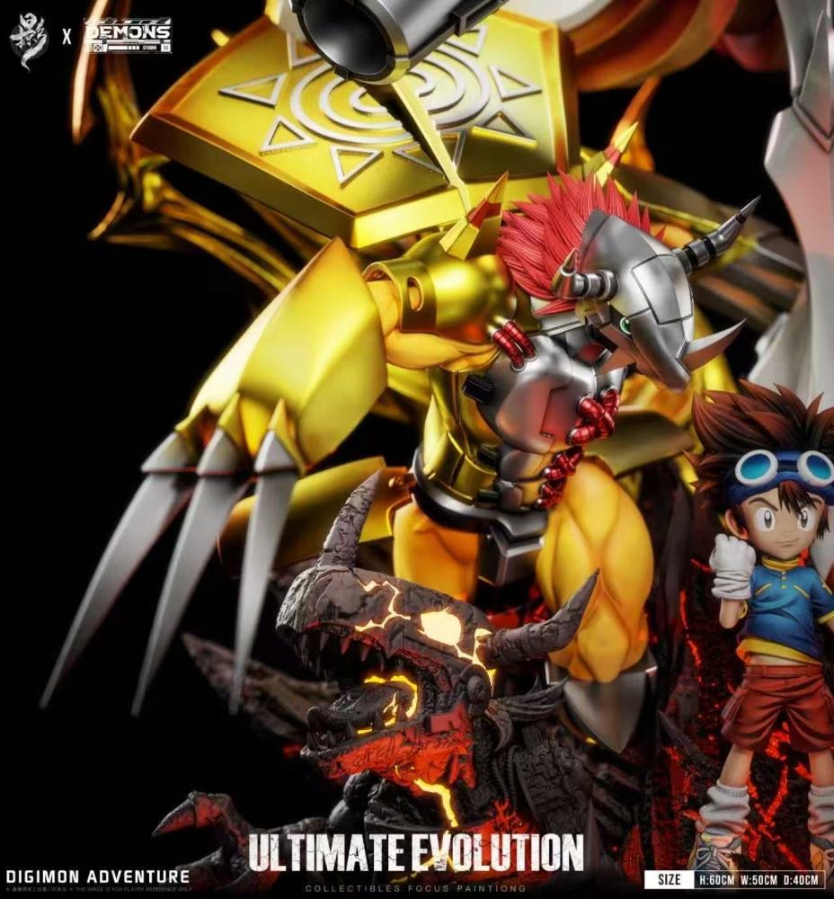 [Preorder] Lue Ying Studio x Demons Studio - Omegamon - Digimon Resin Statue
