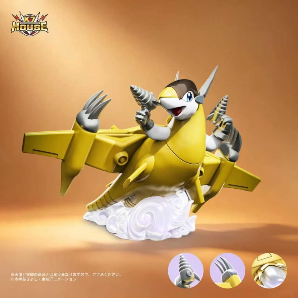 [Preorder] X7-House Studio - Sparrowmon - Digimon Resin Statue