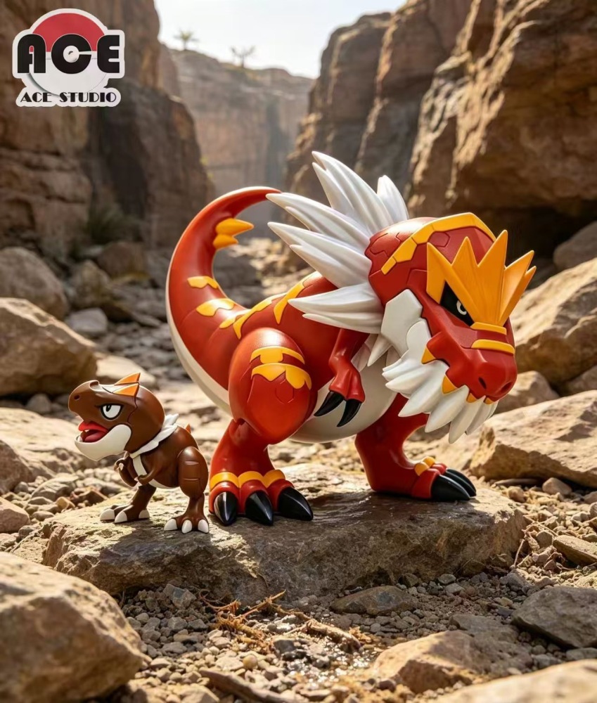 Ace Studio - Tyrunt x Tyrantrum - Pokemon Scale World