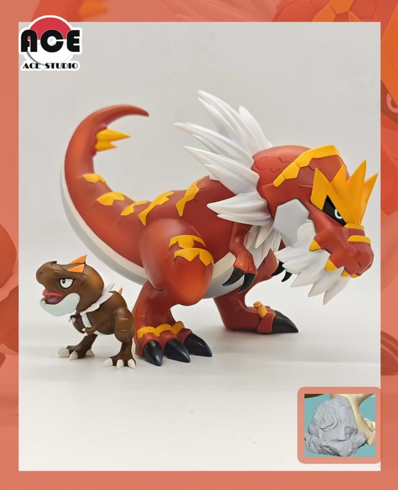 Ace Studio - Tyrunt x Tyrantrum - Pokemon Scale World