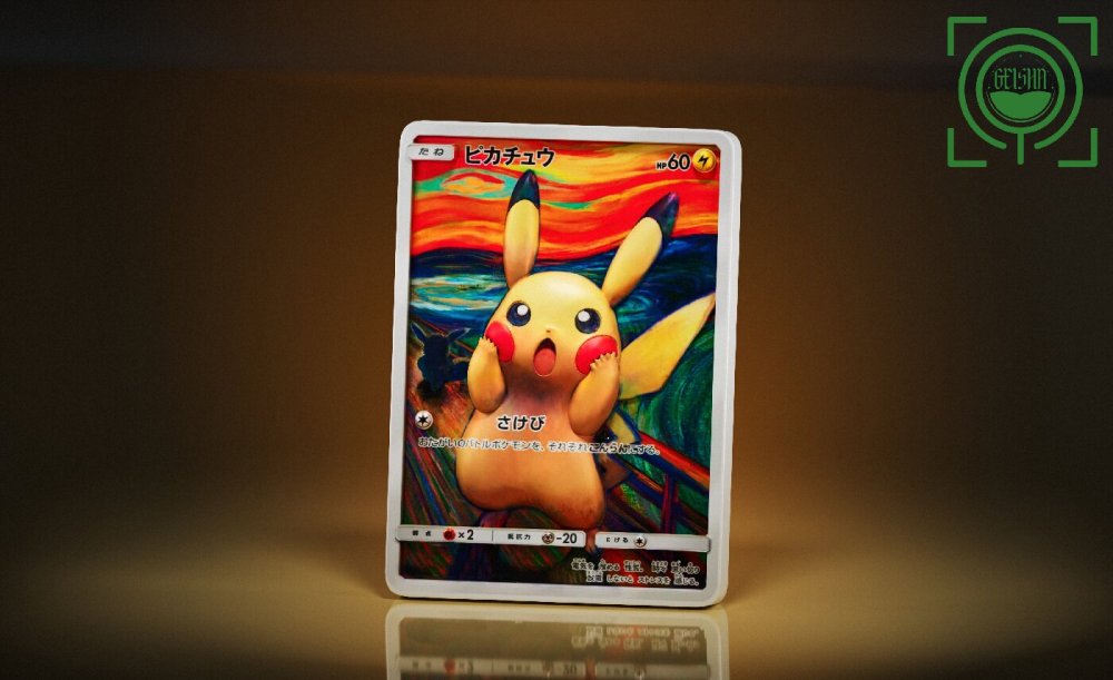 Geisha Studio - Scream Pikachu - Pokemon Resin Statue