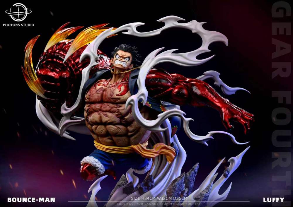 [Preorder] Photons Studio - Bounce Man Gear 4 Luffy - One Piece Resin Statue