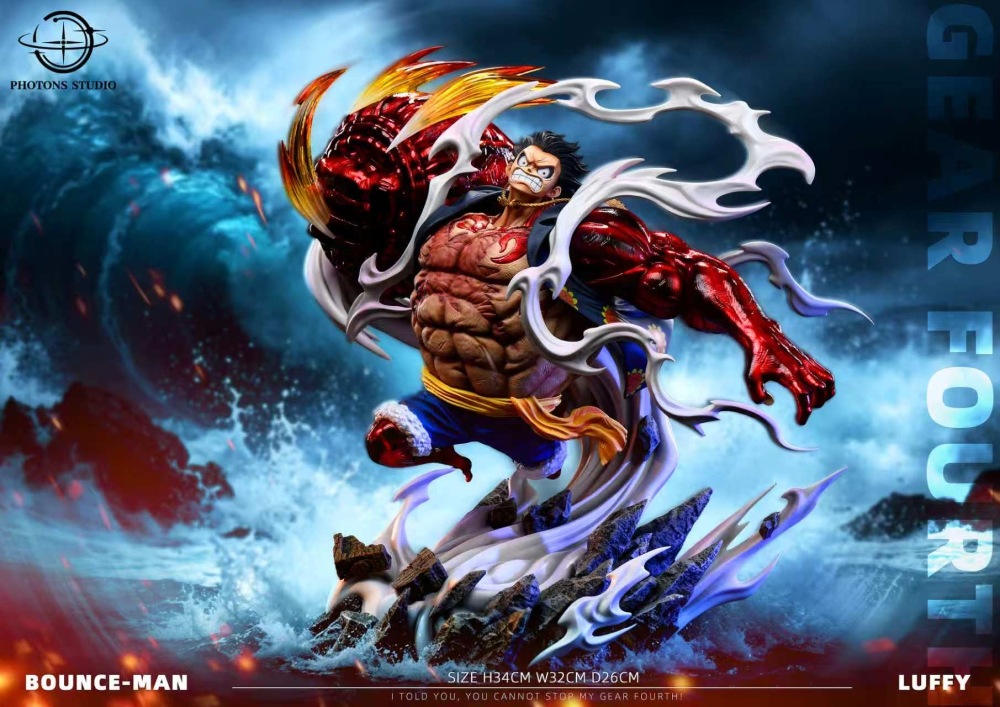 [Preorder] Photons Studio - Bounce Man Gear 4 Luffy - One Piece Resin Statue