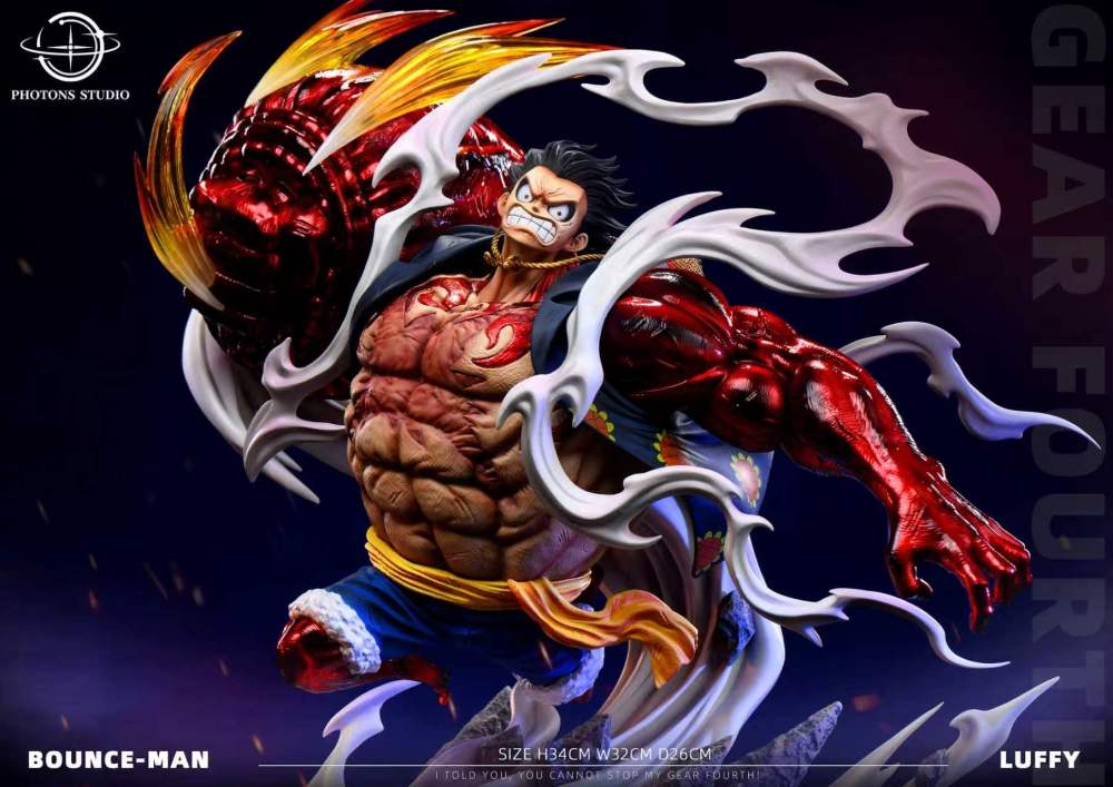 [Preorder] Photons Studio - Bounce Man Gear 4 Luffy - One Piece Resin Statue