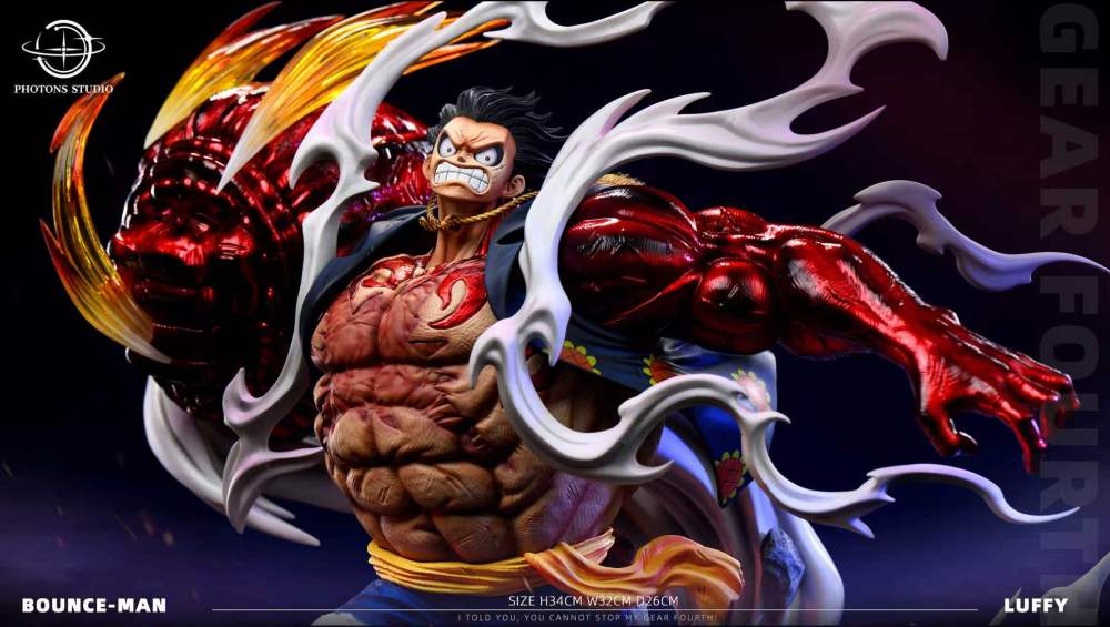 [Preorder] Photons Studio - Bounce Man Gear 4 Luffy - One Piece Resin Statue