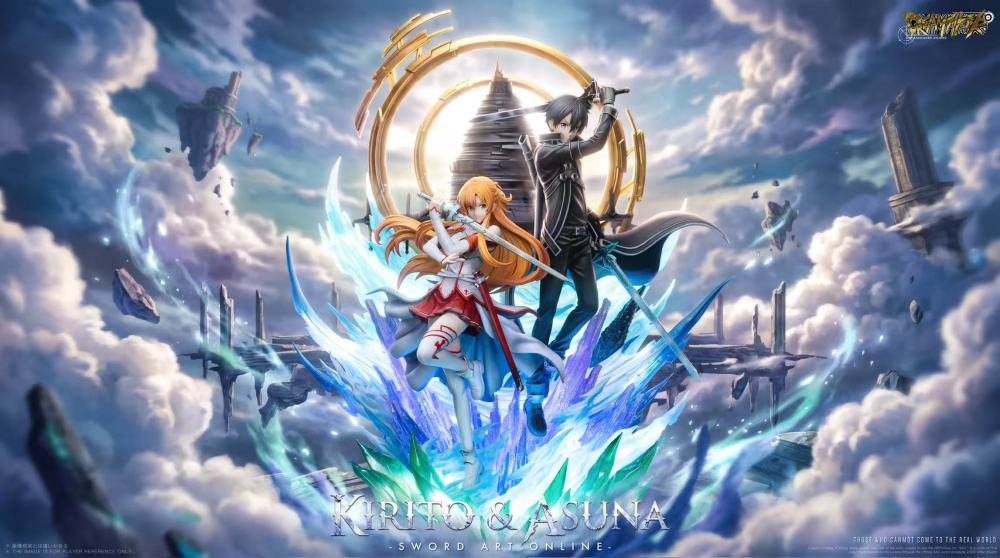 [Preorder] Dream Maker Studio - Kirito x Asuna - Sword Art Online Resin Statue