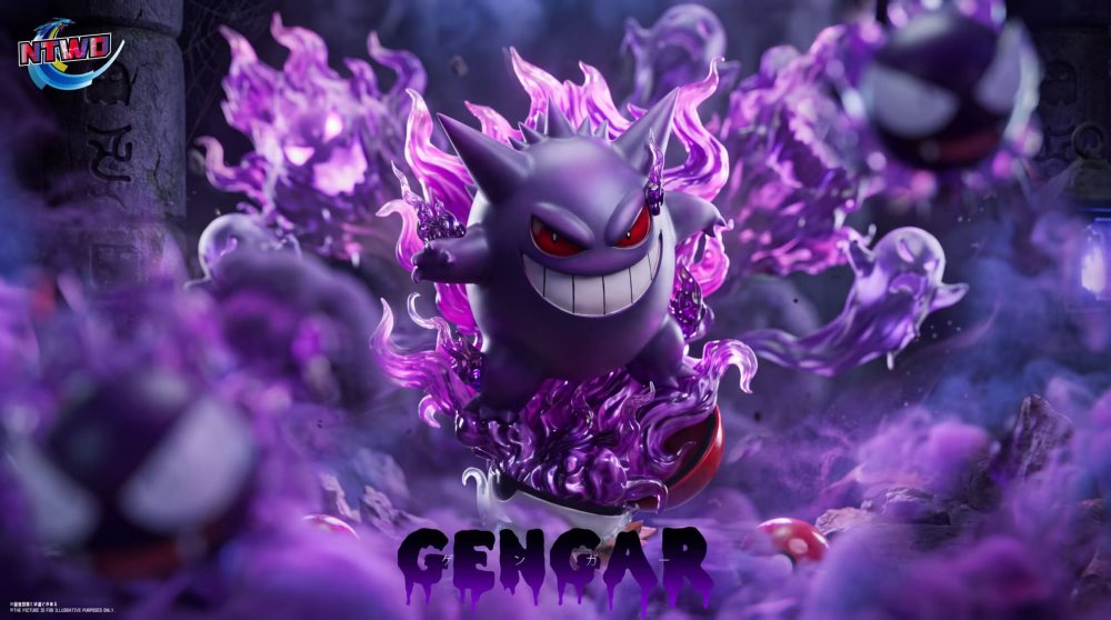 Ntwo Studio - Gengar V4 - Pokemon Resin Statue