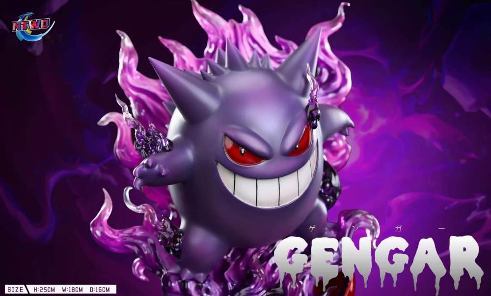 Ntwo Studio - Gengar V4 - Pokemon Resin Statue