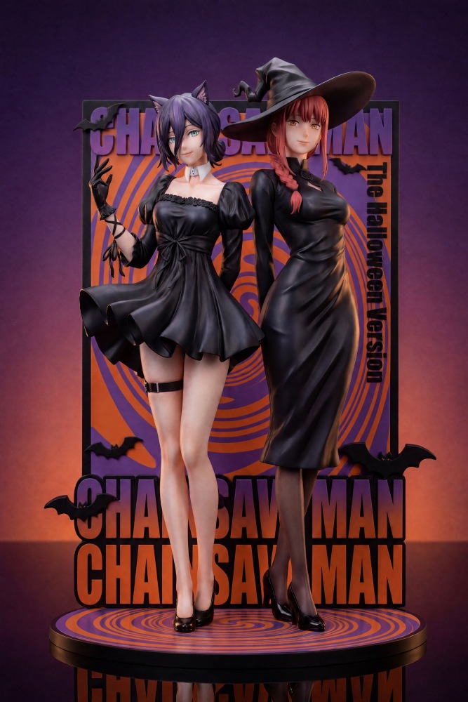 [Preorder] Eva Studio - Halloween Makima x Reze - Chainsaw Man Resin Statue