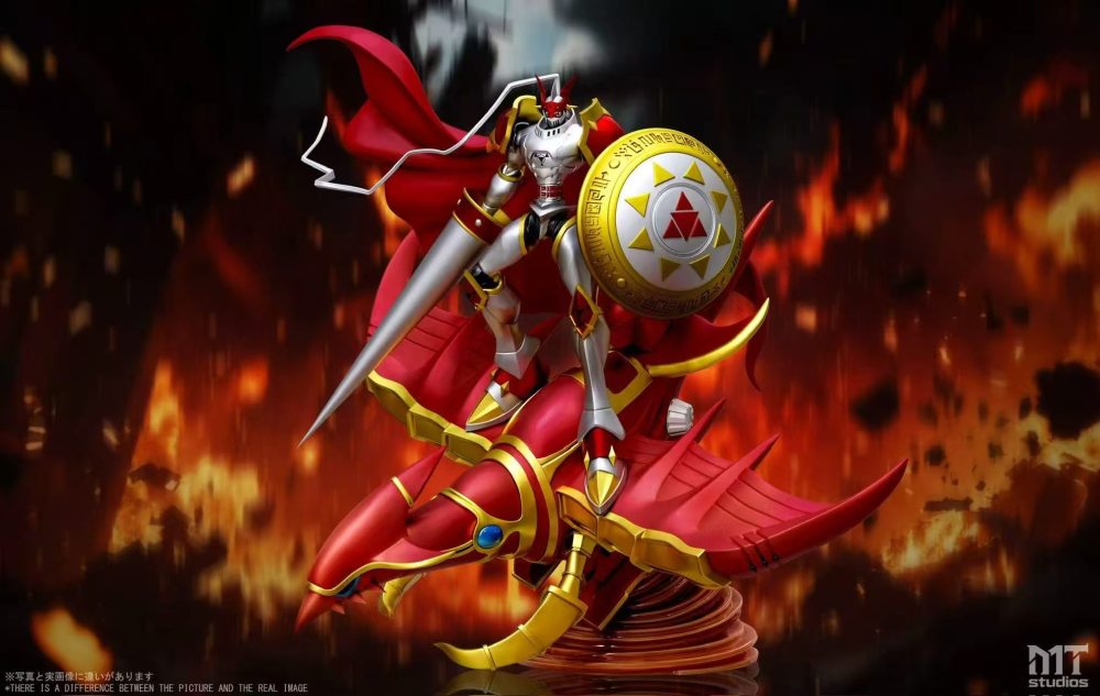 MT Studio - Dukemon x Grani - Digimon Resin Statue