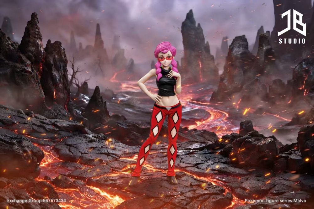 JB Studio - Malva Kalos Elite Four - Pokemon Trainer