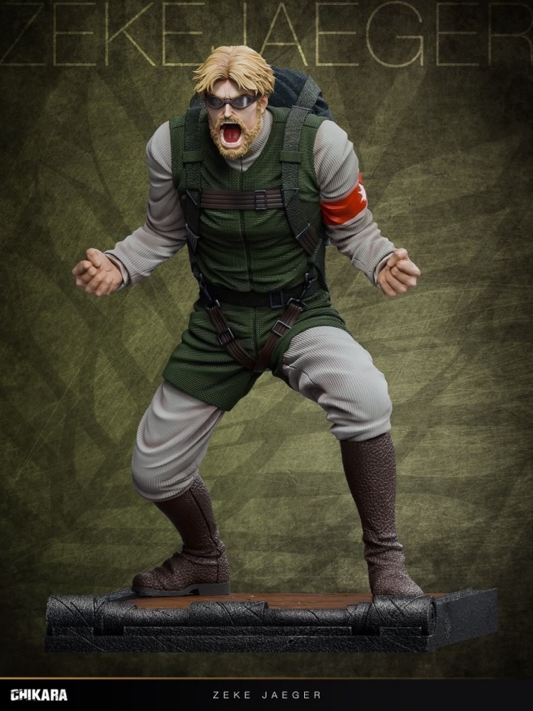 [In Stock] Chikara Studio - Zeke Jaeger - Attack On Titan Resin Statue
