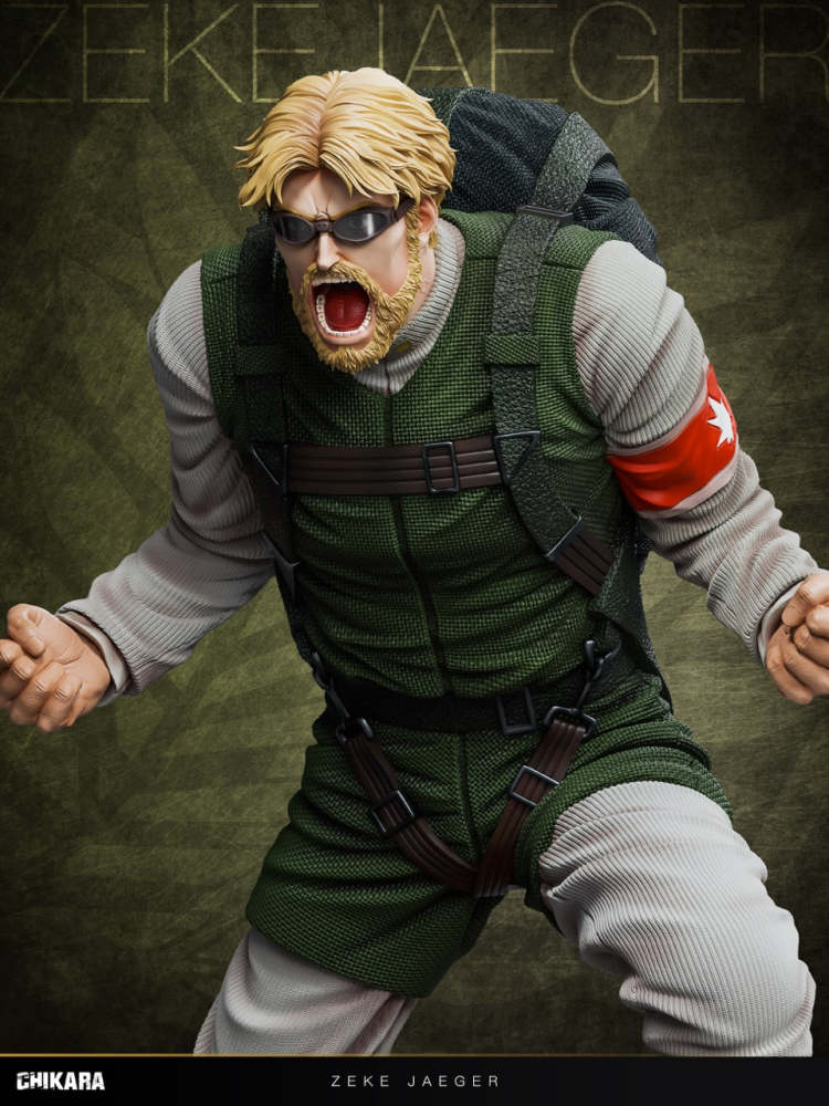 [In Stock] Chikara Studio - Zeke Jaeger - Attack On Titan Resin Statue