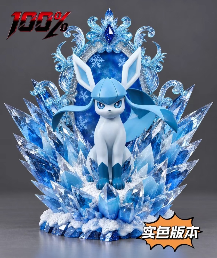 100% Studio - Glaceon - Pokemon Resin Statue