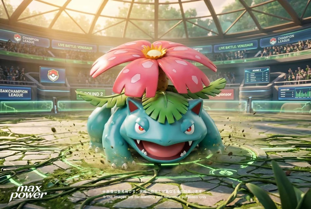 MaxPower Studio - Venusaur - Pokemon Scale World