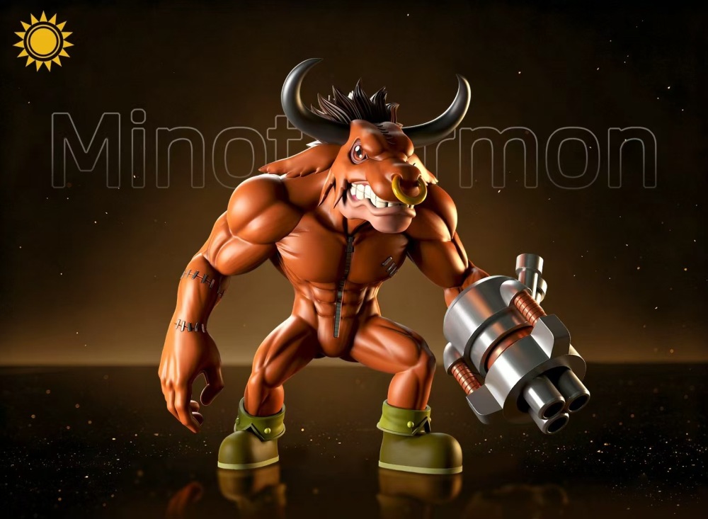 Sun Toys Studio - Minotaurmon - Digimon Resin Statue