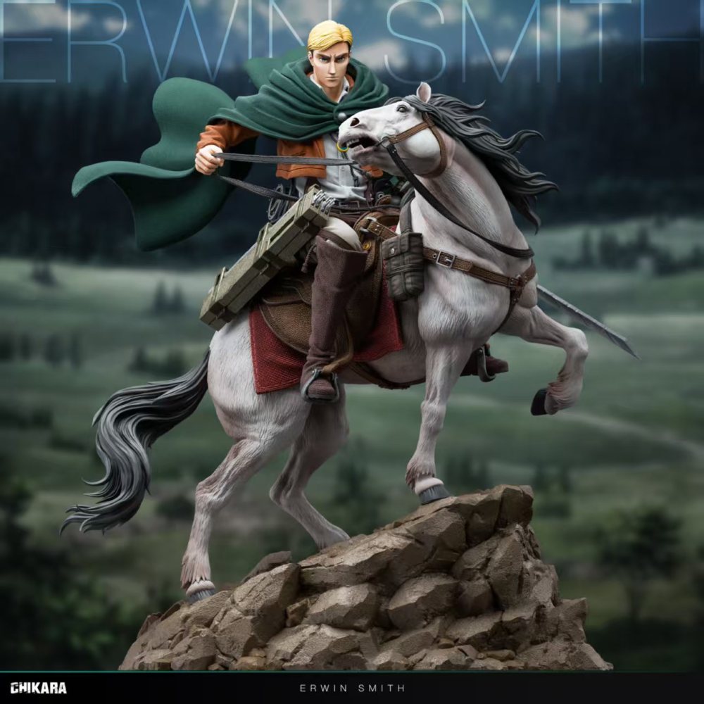 [Preorder] Chikara Studio - Erwin Smith - Attack On Titan Resin Statue