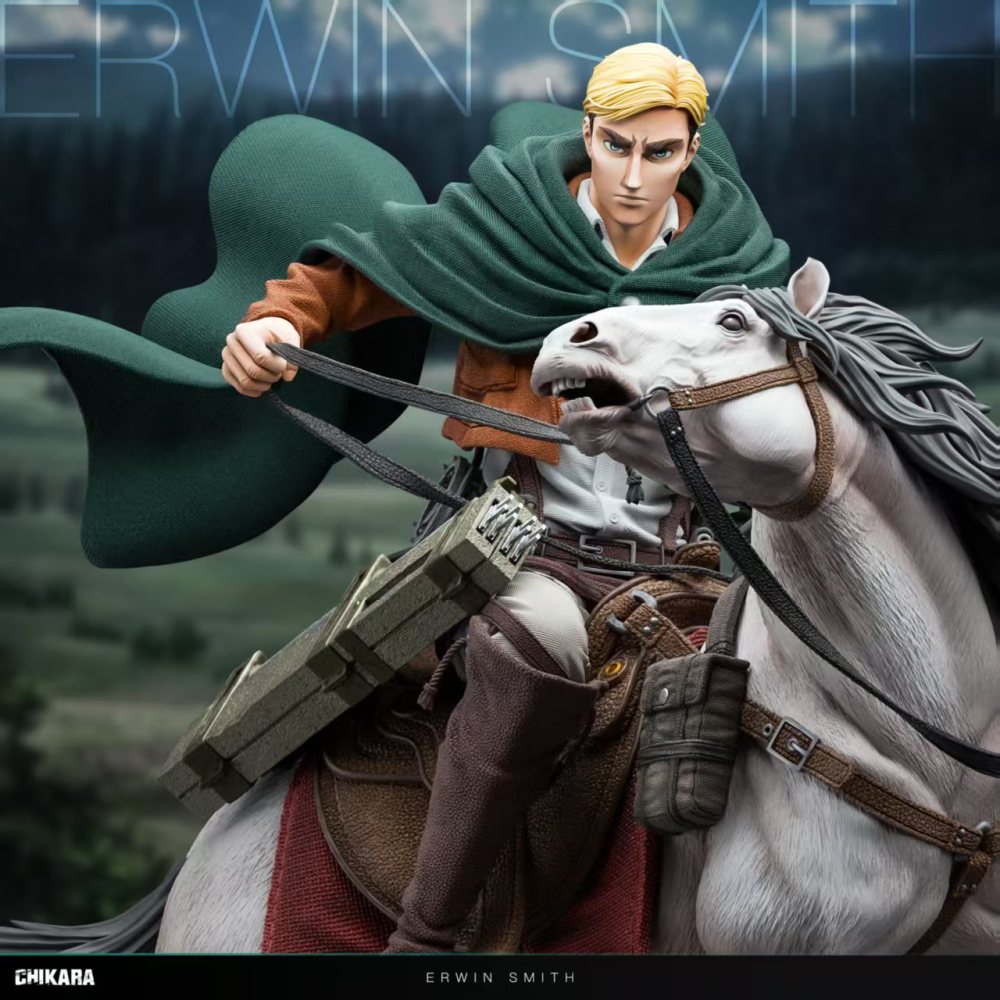 [Preorder] Chikara Studio - Erwin Smith - Attack On Titan Resin Statue