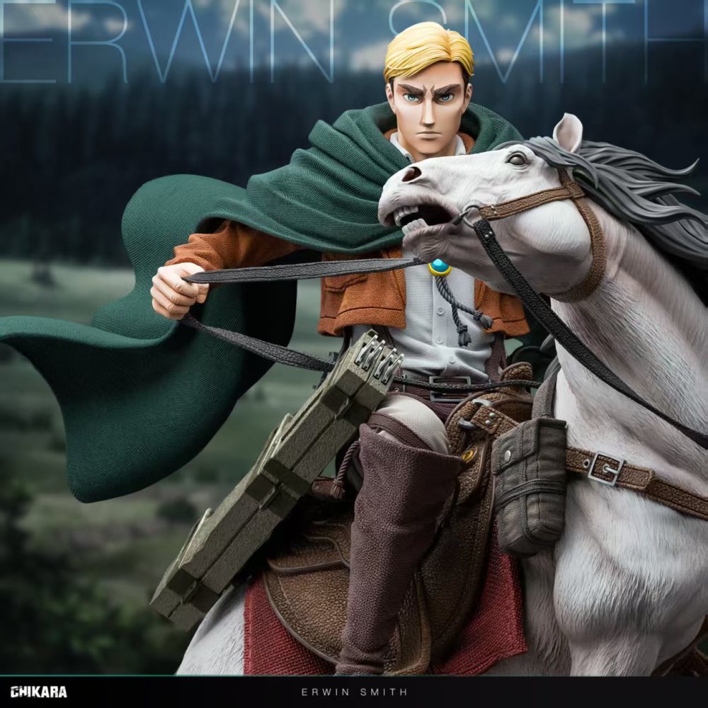 [Preorder] Chikara Studio - Erwin Smith - Attack On Titan Resin Statue
