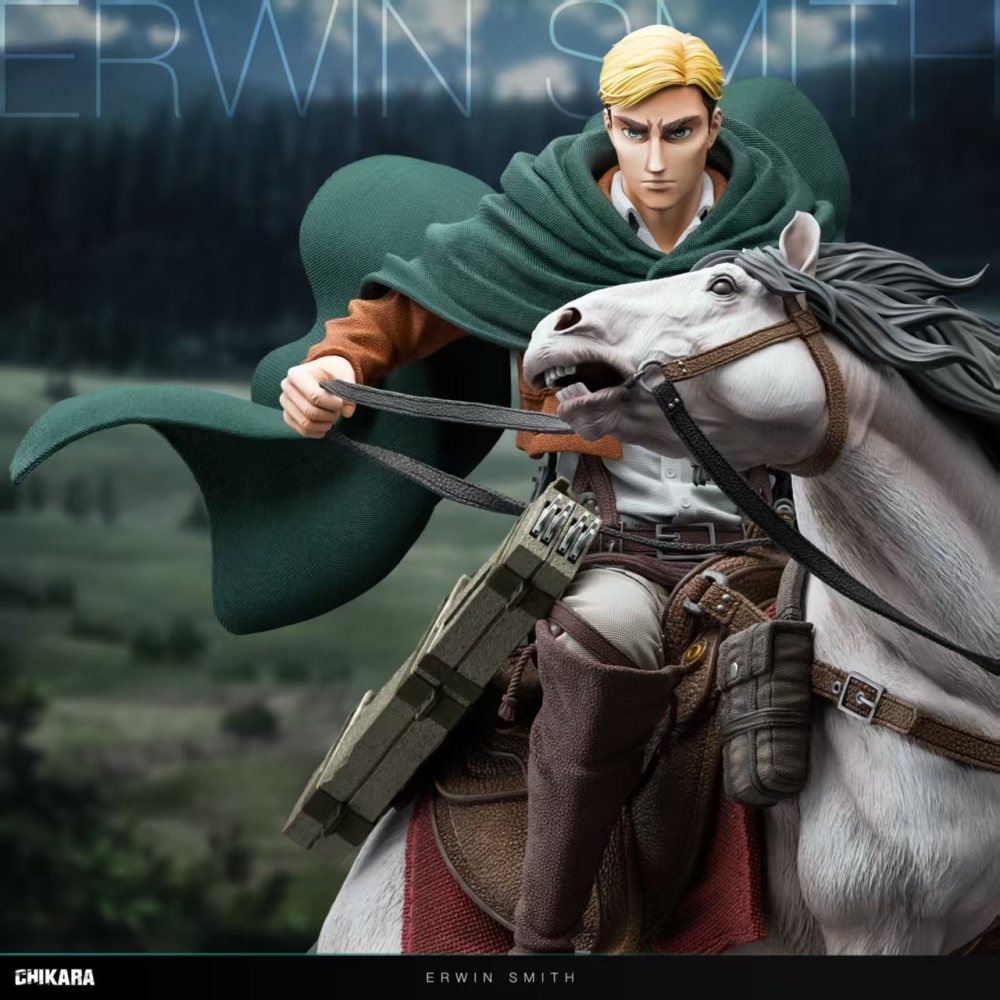 [Preorder] Chikara Studio - Erwin Smith - Attack On Titan Resin Statue