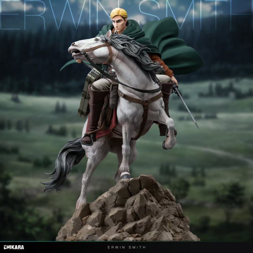 [Preorder] Chikara Studio - Erwin Smith - Attack On Titan Resin Statue