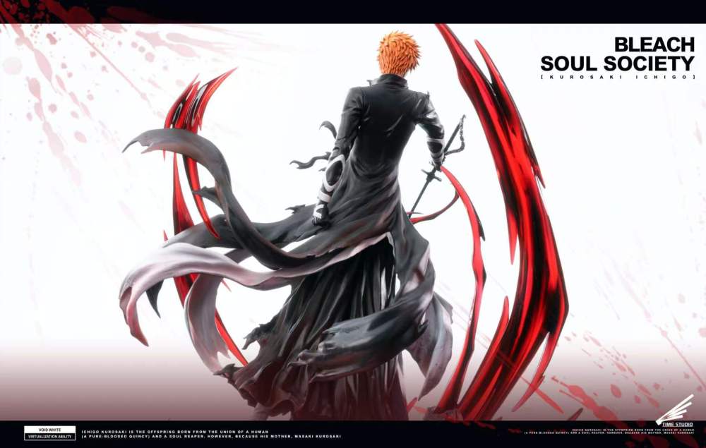 [Preorder] Time Studio - Ichigo Kurosaki V2 - Bleach Resin Statue