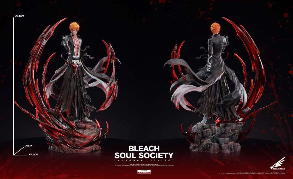[Preorder] Time Studio - Ichigo Kurosaki V2 - Bleach Resin Statue
