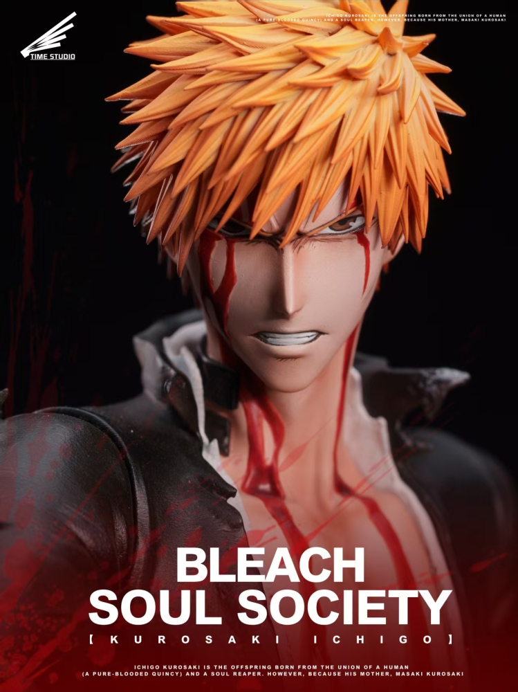 [Preorder] Time Studio - Ichigo Kurosaki V2 - Bleach Resin Statue