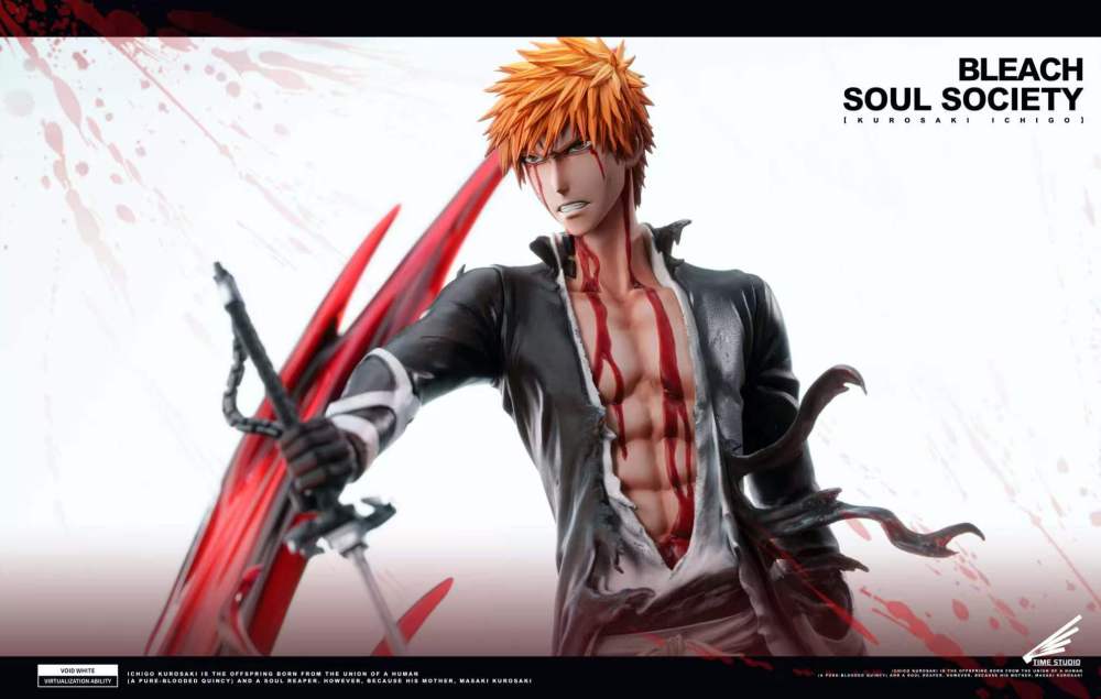 [Preorder] Time Studio - Ichigo Kurosaki V2 - Bleach Resin Statue