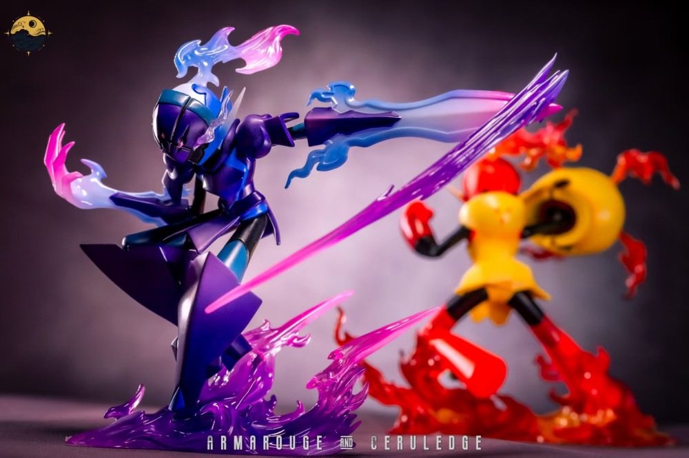 Lunisolar Studio - Ceruledge x Armarouge - Pokemon Scale World