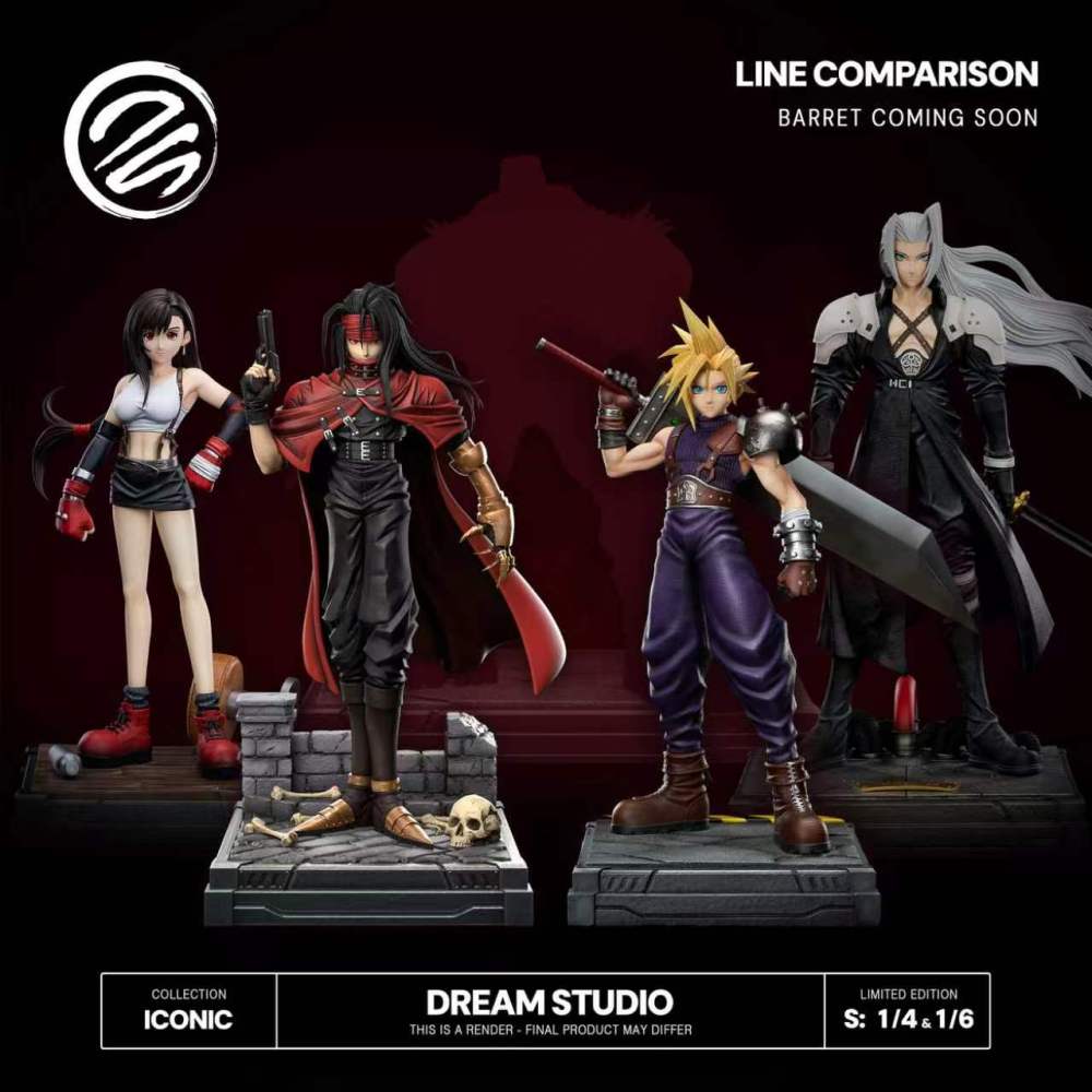 Dream Studio - Vincent Valentine - Final Fantasy Resin Statue