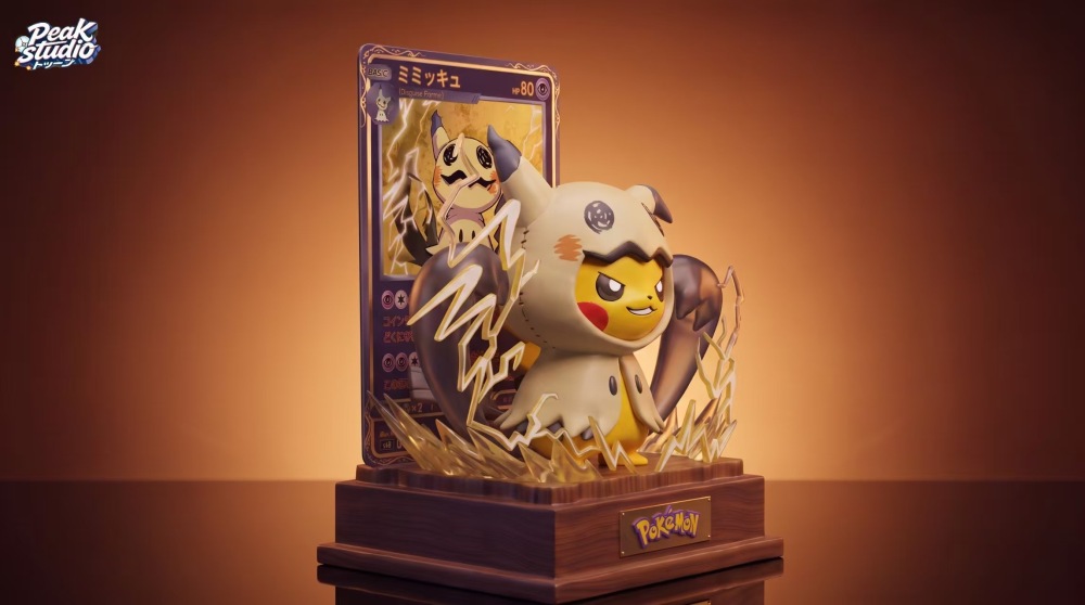 Peak Studio - Mimikyu Cap Pikachu - Pokemon Resin Statue