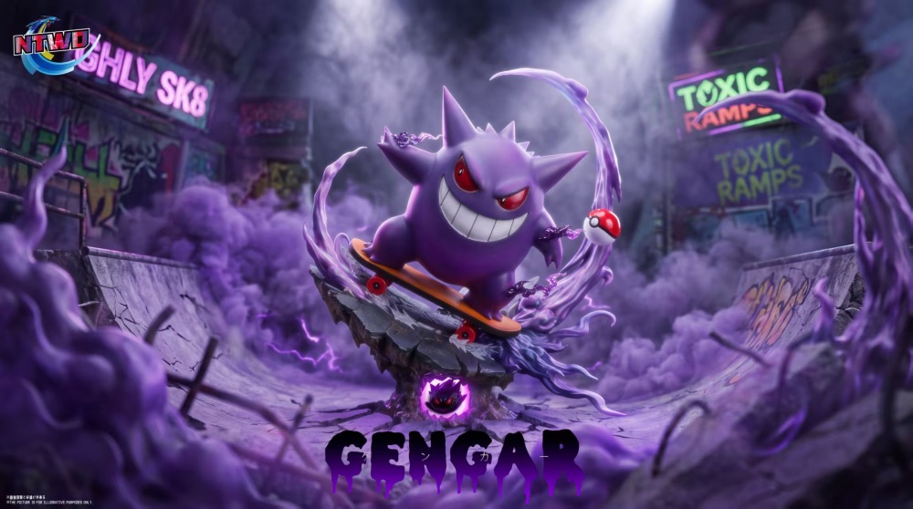 Ntwo Studio - Gengar V4 - Pokemon Resin Statue