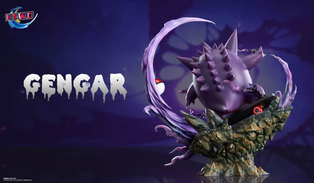 Ntwo Studio - Gengar V4 - Pokemon Resin Statue