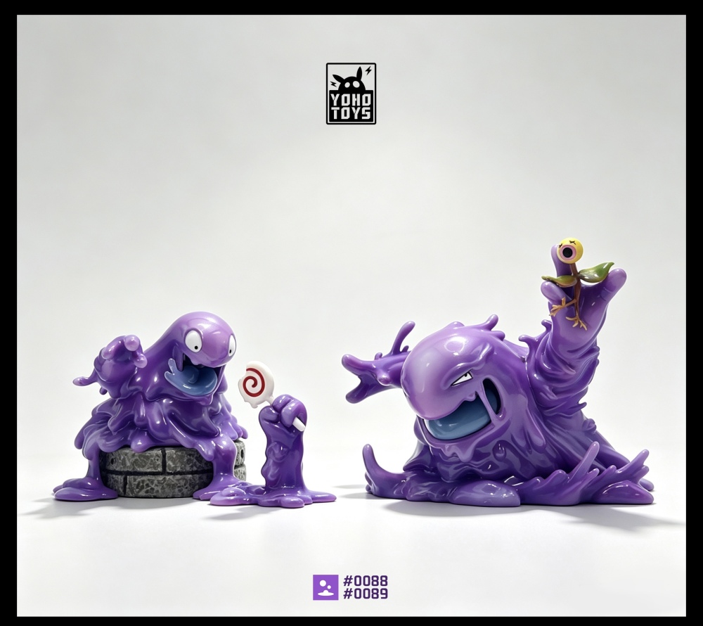 YoHoToys Studio - Grimer x Muk - Pokemon Resin Statue