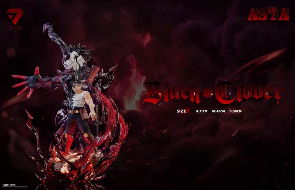 [Preorder] Seven Studio - Asta Demon Assimilation - Black Clover Resin Statue