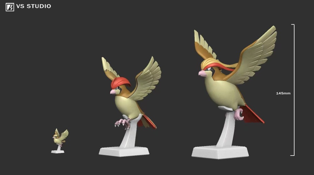 VS Studio - Pidgeot Evolution - Pokemon Resin Statue